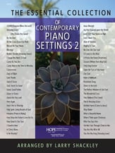 The Essential Collection of Contemporary Piano Settings, Vol. 2 piano sheet music cover